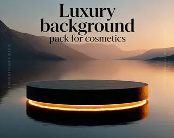15 luxuriöse Hintergründe für Kosmetik- und Parfümpräsentationen – Dark Beauty Mockup-Bundle (vertikal, 1080x1920) – Digitale Hintergründe für Stories, Reels und Posts