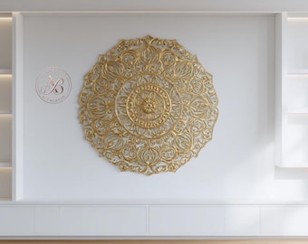 16 spirituelle weiße Gold-Zoom-Hintergründe Mandala virtueller Hintergrund