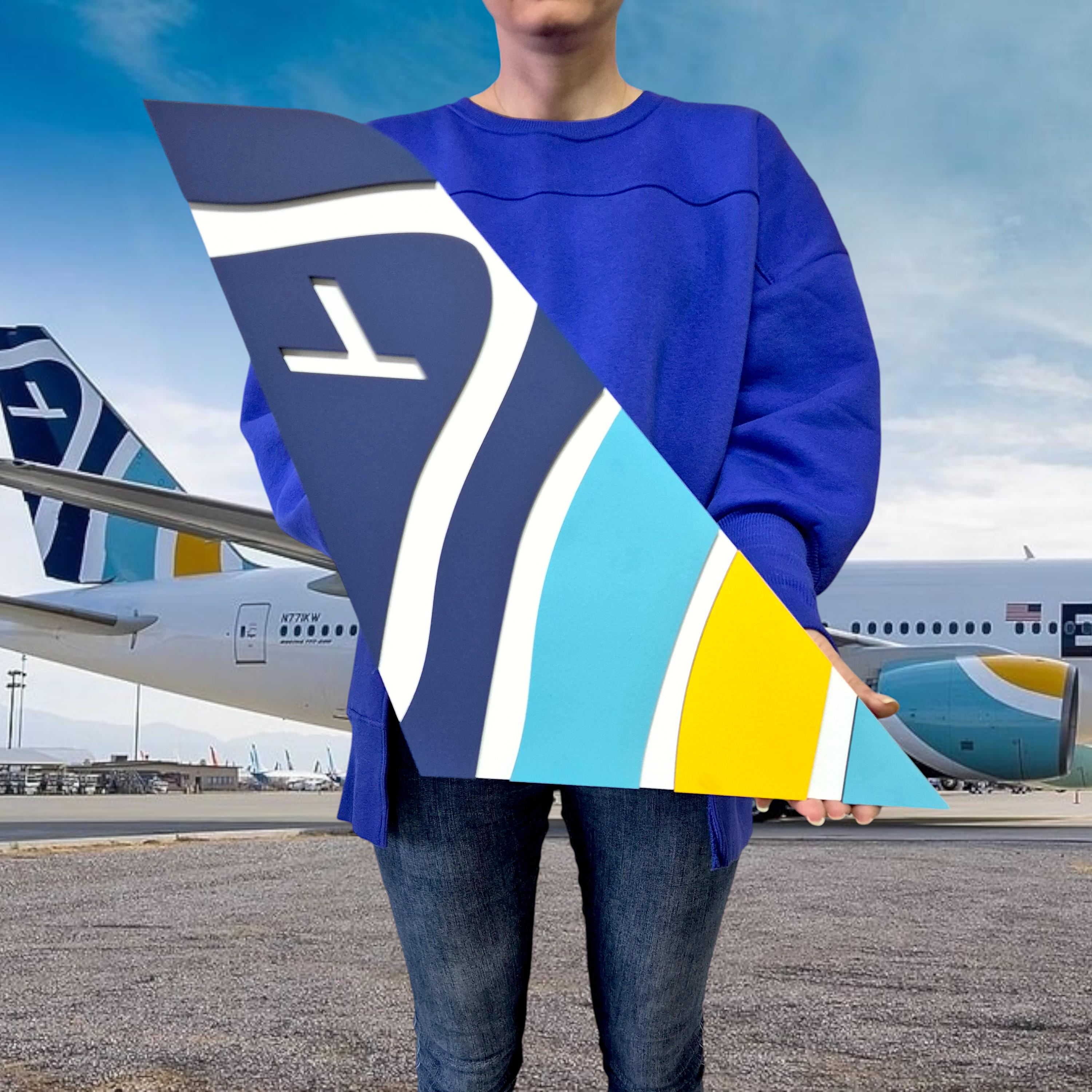 Eastern Airlines Tail Art: Vintage Aviation Decor, Retro Airline Sign