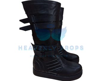 Kylo Ren Leather 501st Cosplay Boots – Custom Star Wars Costume Footwear for Collectors & Conventions