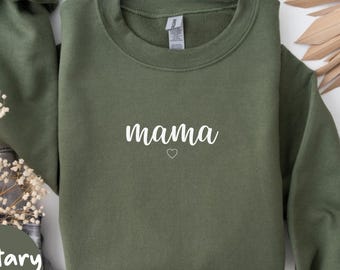 Mama Shirt, Mama Heart Shirt, Mama Gift, Mom Gift, Mother's Day Gift, Birthday Gift, New Mama Gift, New Mama Tee