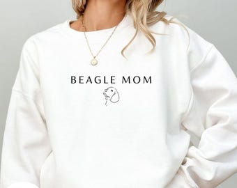 Beagles Sweatshirt, Dog Lover Shirt, Beagle Mom Shirt, Cute Beagle Shirt, Gift For Beagle Owner, Dog Memorial Shirt, Gift For Mothers