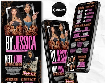 Hairstylist Acuity Scheduling Template, Hair Stylist Booking Website, Professional Acuity Website Template, Nail Tech Lash Tech Website