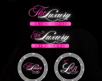 Beauty Logo Design, Business Logo, Professional Logo, Hair Logo, Lash Logo, Nail Logo, Makeup Logo, Custom Logo Design, DIY Canva Logo