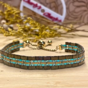 miyuki tila pearl women&#39;s bracelet