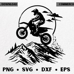 Motorcross race day svg / Motorcross rider svg / Dirt bike svg laser / Dirt bike svg laser / Motorbike svg / Instant Download