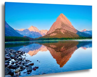 Many Glacier Lake Photo: Glacier National Park Wall Art