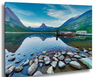 Lake McDonald Reflection Print: Glacier National Park Wall Art