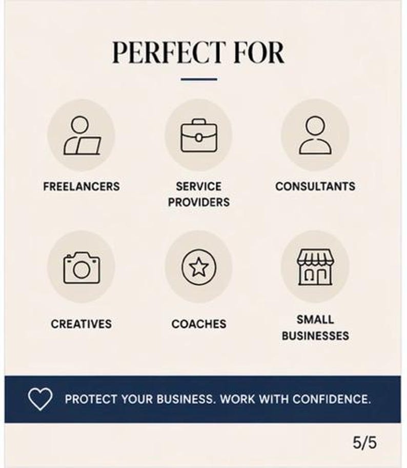 E-signature Contract Template | Editable Agreement | Digital Contract ...