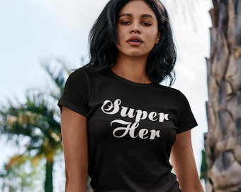 Camiseta de superhéroe de algodón suave para regalo.