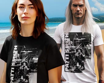 Patti Smith Punk Rock T-Shirt Soft Cotton Gift