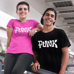 Punk T-Shirt Soft Cotton Punk Rock Gift