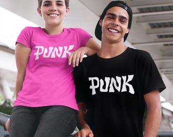 Punk T-Shirt Soft Cotton Punk Rock Gift