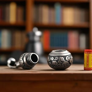 Handmade Copper Taoist Gourd Amulet Necklace: Evil Protection Talisman-Customizable Consecration Service