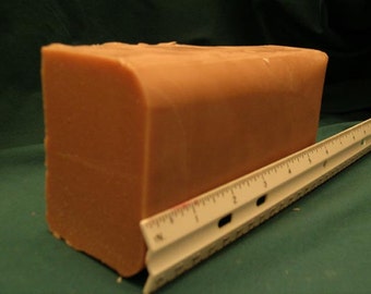 2lb Pumpkin with Shea Butter Soap Loaf - Vegan Friendly