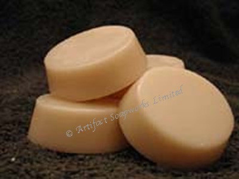 Sandalwood Shea Shaving Soap Bar Vegan Friendly ONE BAR image 1