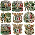 10+ Design Files Mexico World Cup 2026 PNG Bundle, Soccer Clipart, Football Fan Design, Mexican Team 2026 Graphic, Sublimation Png
