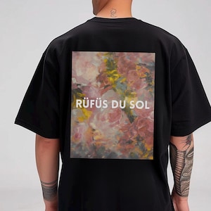 RÜFÜS DU SOL Unisex Heavy Cotton Tee, Casual Tee,inhale exhale album, Graphic Tee, Gift for Concert Lovers, Trendy Everyday Wear