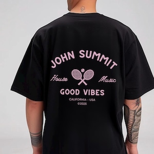 John Summit House Music Unisex Tee, Festival Concert Shirt, Music Lover Gift, Rave Tee, DJ Apparel