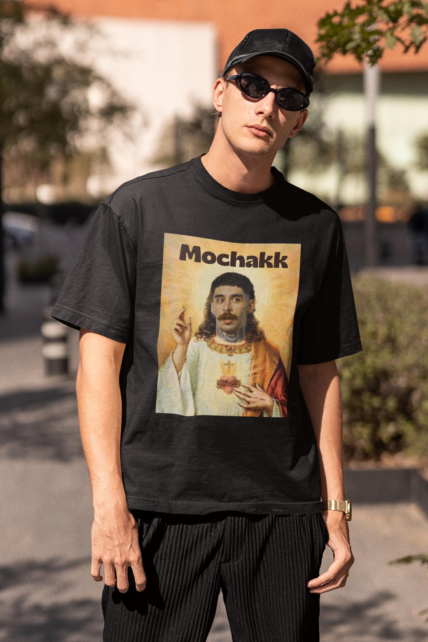 House Music Festival Tee: Mochakk Jesus Graphic Rave Outfit - Etsy