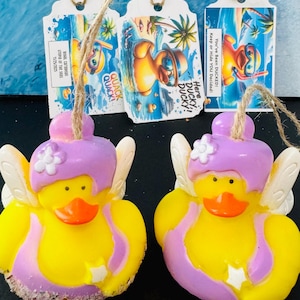 Lila Fee Enten, Gummiente, Kreuzfahrt Ente, Jeep Ente, Enten Liebhaber Geschenk, Feen Dekor, Freund Geschenk, Geschenk für sie, Gurley Geschenk, Reise Geschenk
