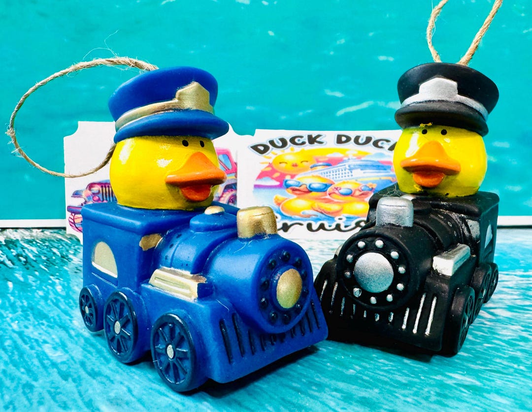 Train Rubber Ducks Vacation Keepsake Coastal Accessories Beach train-rubber-ducks-vacation-keepsake-coastal-accessories-beach