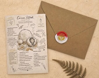 Witchy Mushroom Congratulations Card | Fungi Good Luck, New Job Card