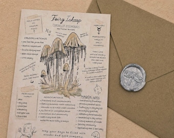 Witchy Mushroom Friendship Card | Fungi Just Because Gift