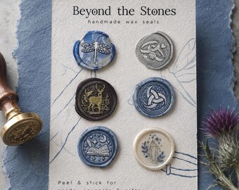 Beyond the Stones Wax Seals (6 or 12) – Highland Romance, Historical Time Travel, Scottish Book Gift