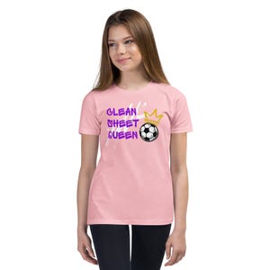 Goalkeeper - Soccer - Clean Sheet Queen Youth Short Sleeve T-Shirt