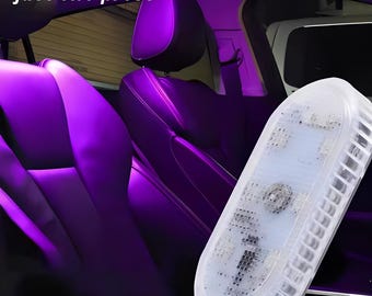 Multicolor Car Roof Ambient Light   Interior Ceiling Star Projector  Rechargeable Cabin Glow