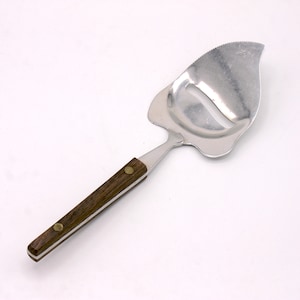 Vintage Cheese Slicer with Teak Handle - Made in Japan