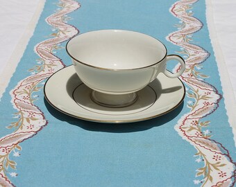 Theodore Haviland Gramercy Tea Cup and Saucer