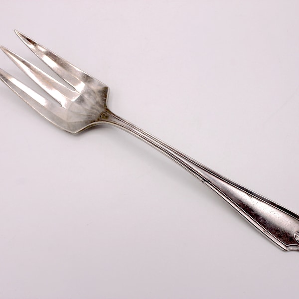 Silver Plate Meat Fork in Georgian by Community Plate