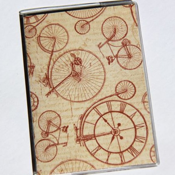 PASSPORT COVER - Steampunk Bicycles