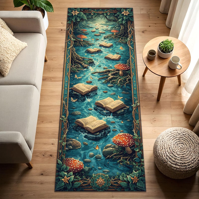 River Rug Custom River Rug - Etsy