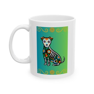 Colorful Illustrated Ceramic Mug - Perfect for Coffee Lovers, Gift for Her, Unique Kitchen Decor, Tea Mug, Fun Birthday Present