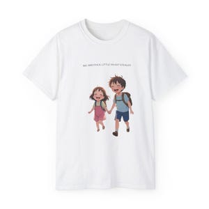 Bruder Schwester Geschenk für Kinder, Schwester Geschenk, Kawaii Cartoon T-Shirt