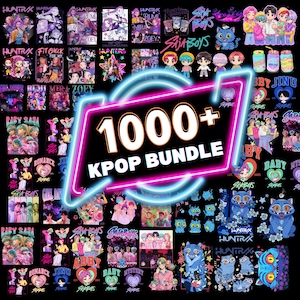 1000+ Kpop Demon Hunter Png Bundle, Sa-ja Boy Png, Huntrix Png, Girl Dinner Png, Saja Girls Bands Png, Kpop Shirt Sublimation Designs