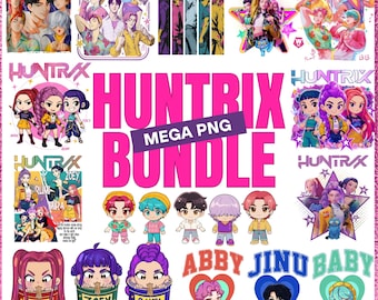 150+ Kpop Demon Hunter Png Bundle, Sa-ja Boy Png, Huntrix Png, Girl Dinner Png, Saja Girls Bands Png, Kpop Shirt Sublimation Designs