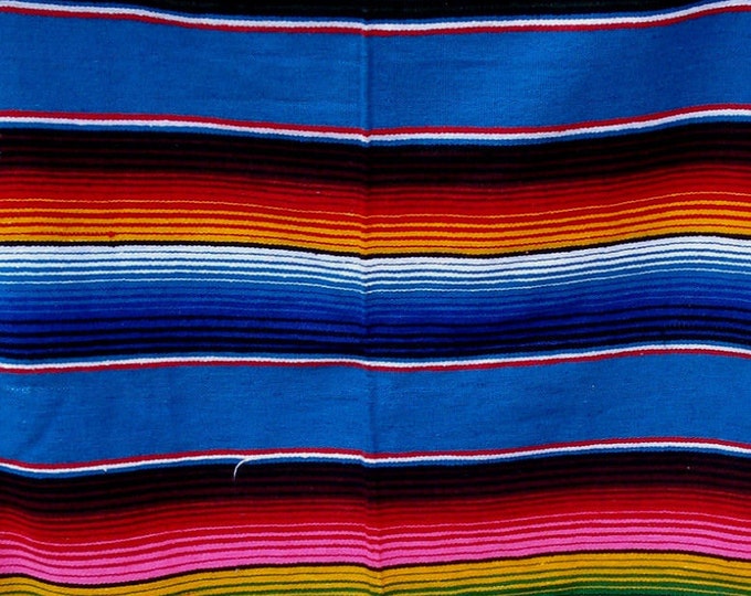Serapes Large Mexican Sarape Serapes Saltillo Serapes Blanket Etsy