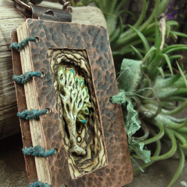 Tree - Book Necklace