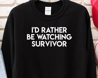 Survivor Sweatshirt, Survivor Shirt, Survivor fan,Survivor tv show, Immunity Idol Shirt, Jeff Probst, Survivor TV, Reality TV, Survivor Show