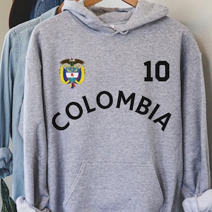 Colombia hoodie, Colombia Jersey Tee for Sports Fans, Colombia fans gift, Colombia world cup, Retro Colombia jersey, world cup jersey
