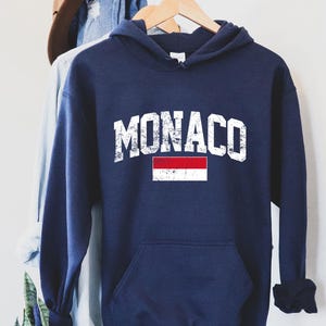 Monaco hoodie, Monaco Shirt, Monaco tshirt, Monaco Gift, Monaco vacation, Monaco souvenir, Monaco friend gift, Monaco