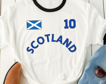 Camiseta da Escócia para a Copa do Mundo, Escócia, camiseta da Escócia, presentes da Escócia, camisa da Escócia, camiseta da Escócia, presente para fãs da Escócia