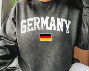 Germany comfort colors Sweatshirt, Germany Tee, Germany Shirt, Deutschland, Gemany fans, Germany friend, German