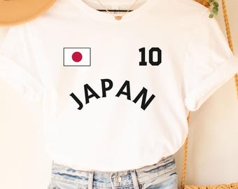 Camisa da seleção japonesa para a Copa do Mundo, Camisa do Japão, Futebol japonês, Basquete japonês, Copa do Mundo de Basquete, Número personalizado, Presente do Japão, Copa do Mundo