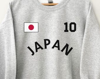 Moletom da Copa do Mundo do Japão, Camisa do Japão, Futebol do Japão, Basquete do Japão, Copa do Mundo de Basquete, Número personalizado, Presente do Japão, Copa do Mundo
