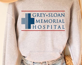 Moletom com capuz do Grey Sloan Memorial Hospital, camiseta de Grey's Anatomy, Meredith Grey, Derek Shepherd, camiseta de Grey's Anatomy